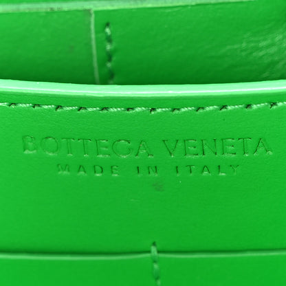 Bottega Veneta Calfskin Maxi Intrecciato Cassette Pouch On Strap Parakeet 6 of 9