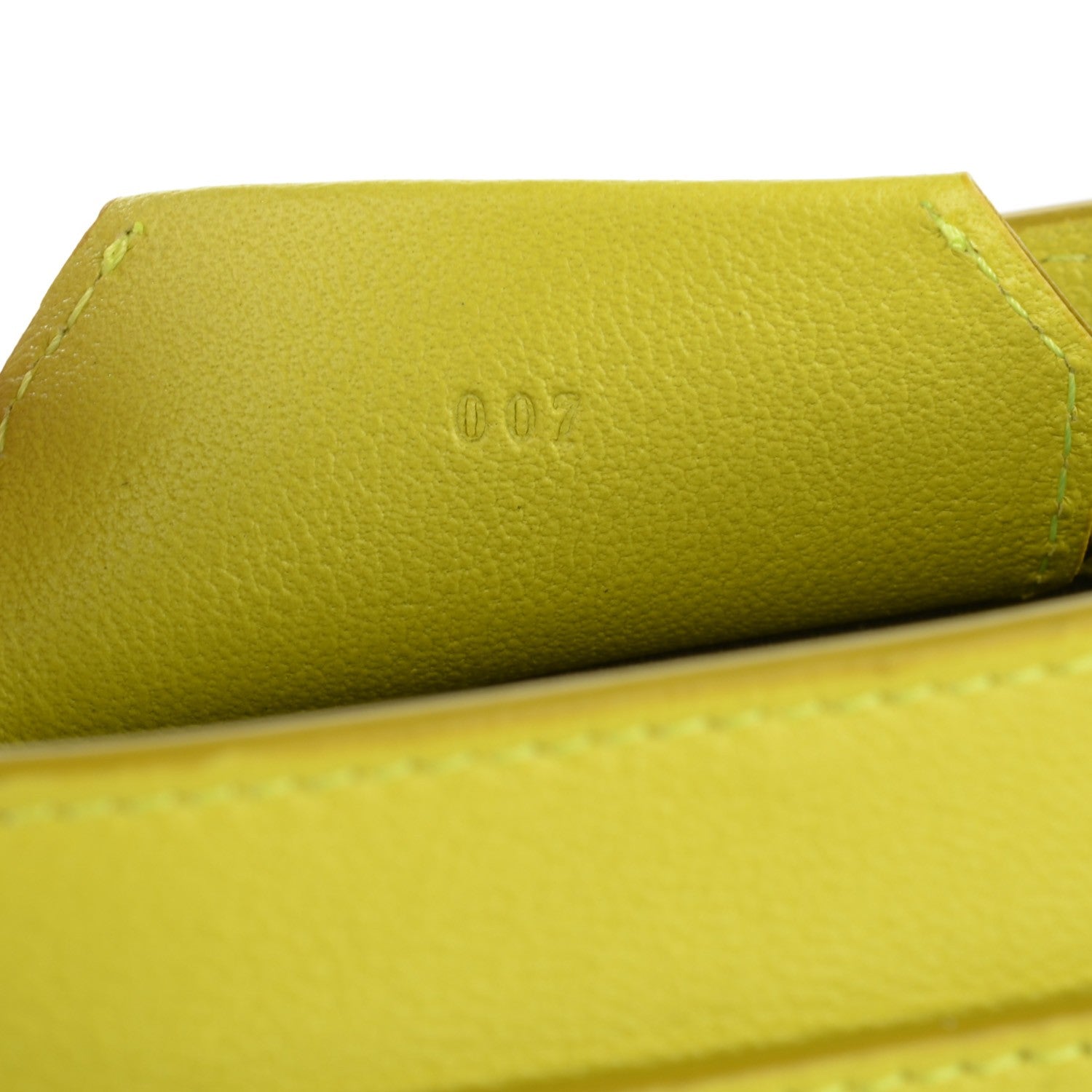 Proenza Schouler Lambskin PS1 Pouch Messenger Lemon 9 of 12