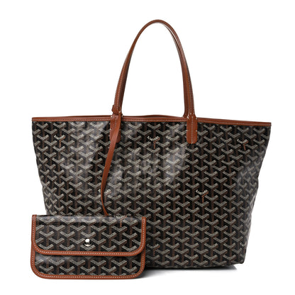 Goyard Goyardine Saint Louis PM Black Gold 1 of 11