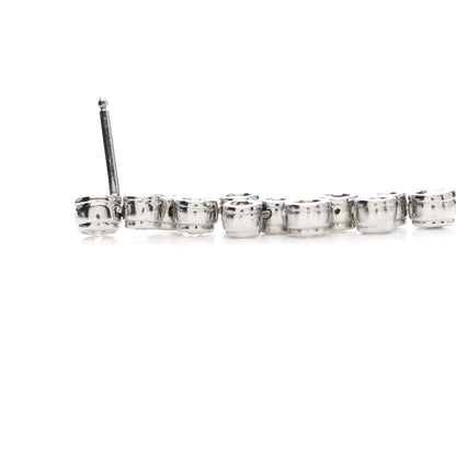 Tiffany Platinum Diamond Bubble Drop Earrings 6 of 7