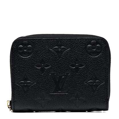 Louis Vuitton Empreinte Zippy Coin Purse Black 1 of 4