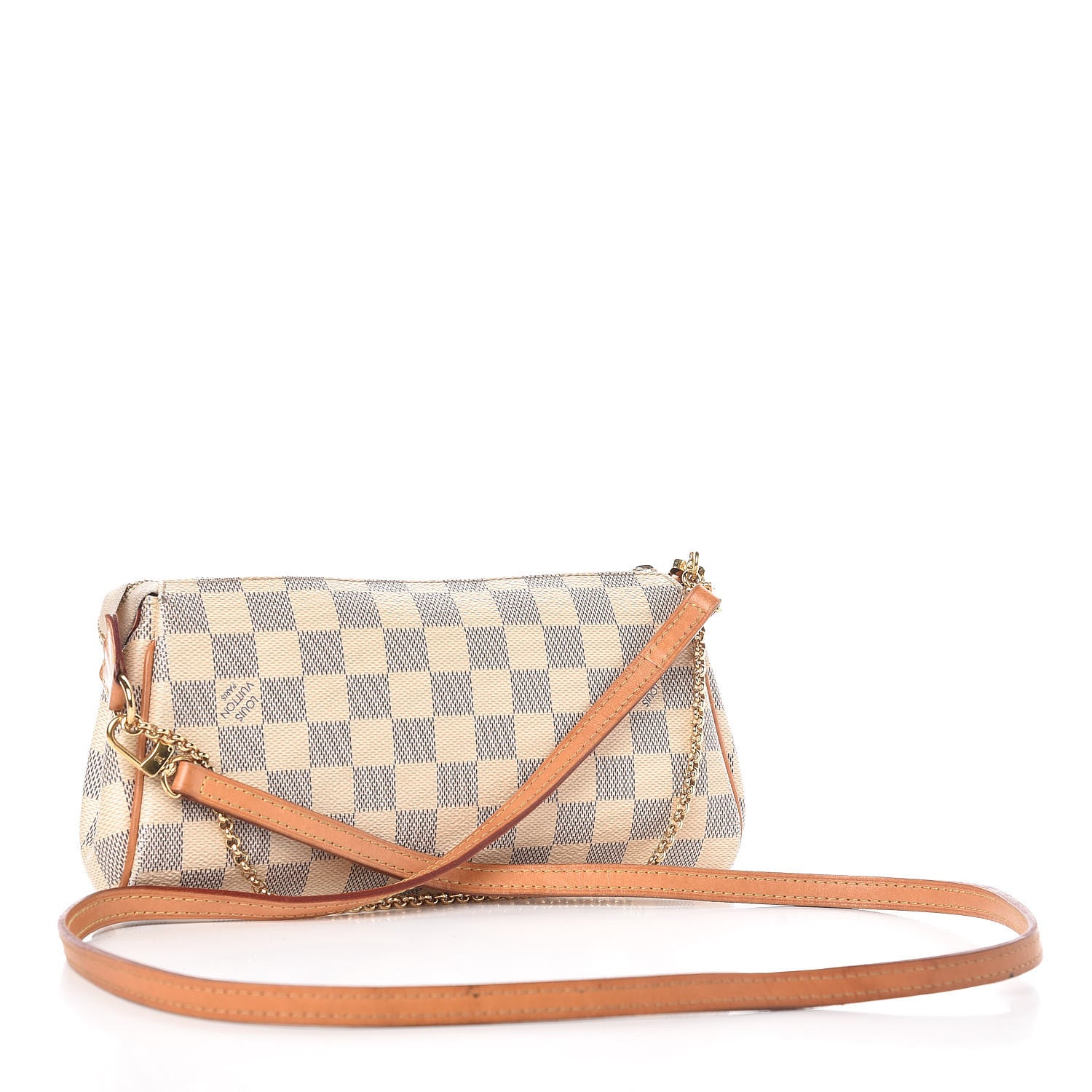 Louis Vuitton Damier Azur Eva Clutch 3 of 11