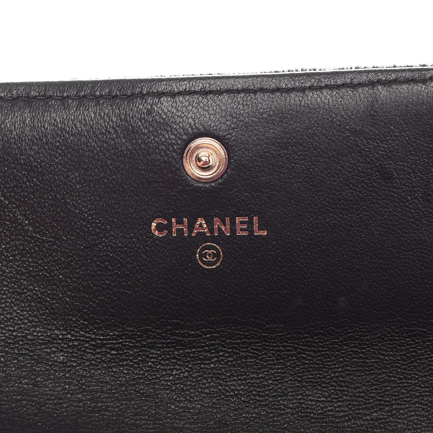 Chanel Velvet Boy Wallet On Removable Chain Black 5 of 15
