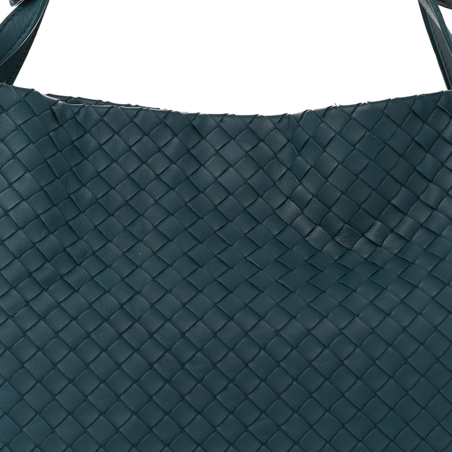 Bottega Veneta Nappa Intrecciato Medium Garda Bag Teal 8 of 14