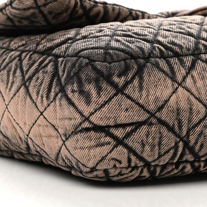 Chanel Denim Quilted Denimpression Flap Rose Clair 9 of 10