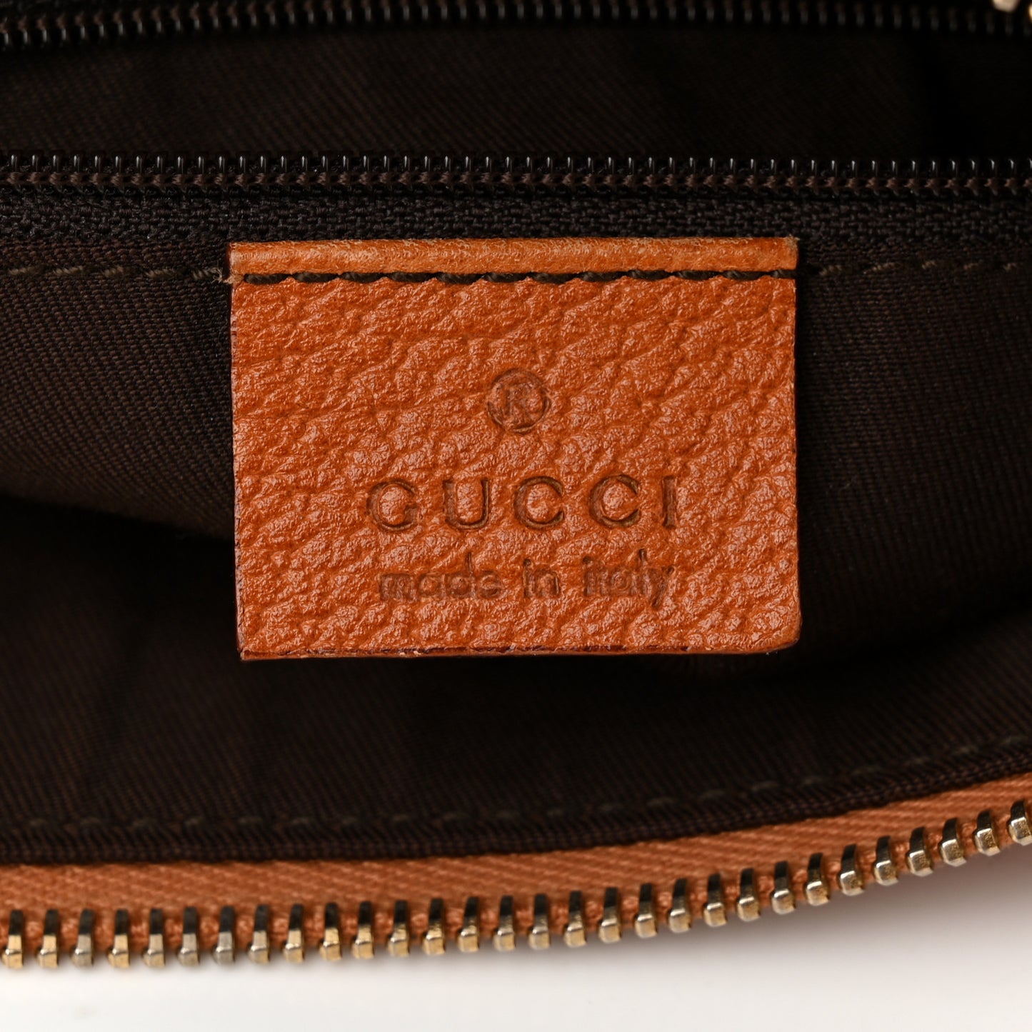 Monogram Abbey Shoulder Bag Brown