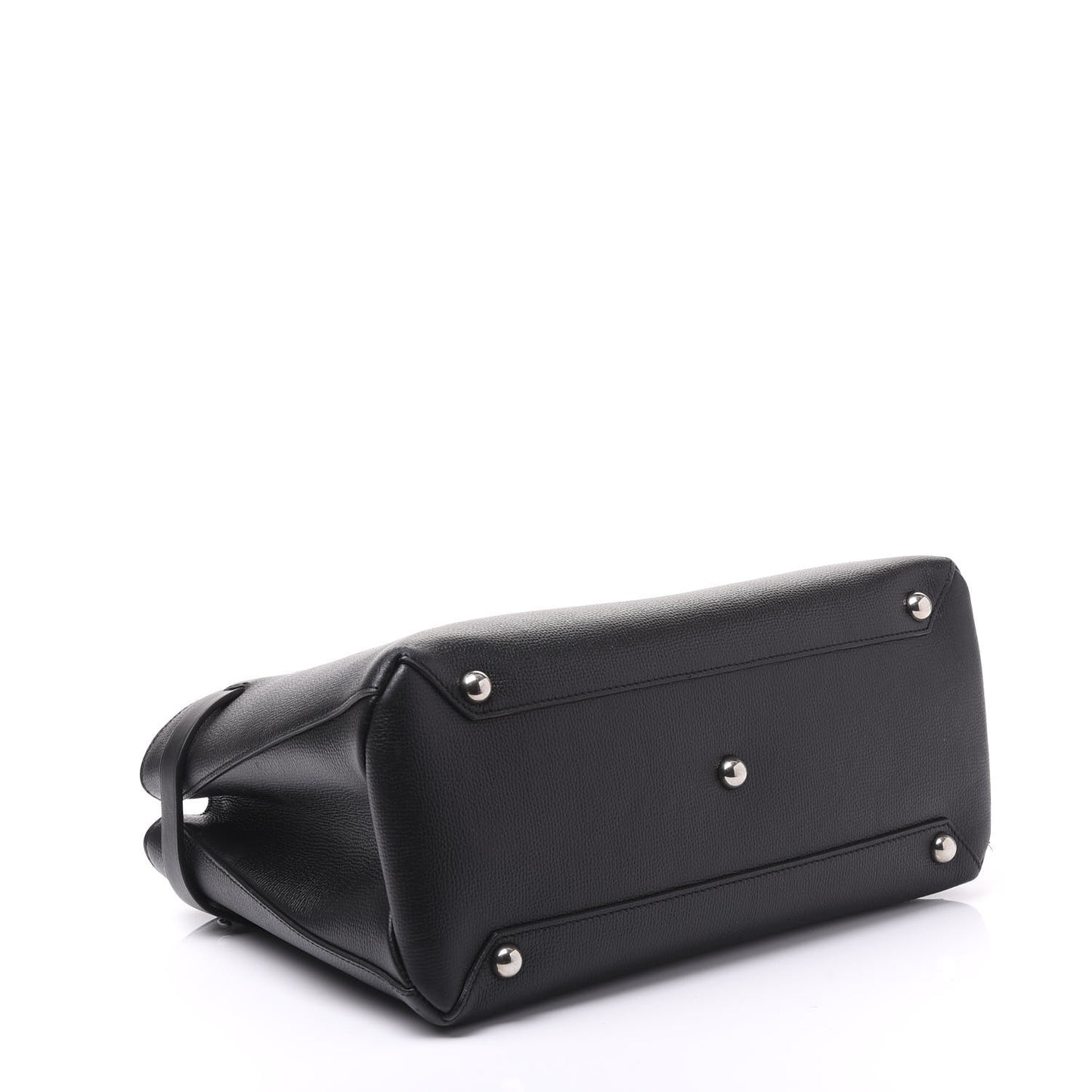 Derby Calfskin House Check Medium Banner Tote Black