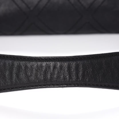 Chanel Calfskin Diamond Stitch Accordion Flap Black 14 of 14