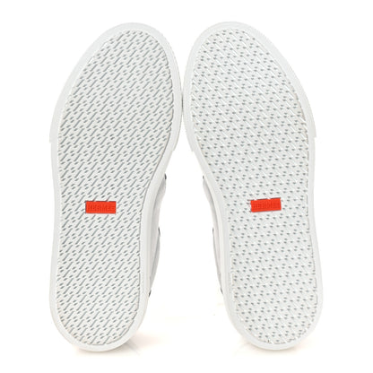 Hermes Calfskin Day Sneakers 39.5 Gris Argente 7 of 13