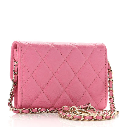 Chanel Caviar Quilted Belt Bag Pink 3 of 11
