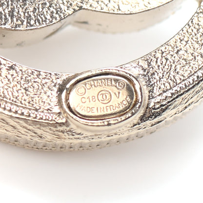 Chanel Pearl CC Round Earrings Gold 4 of 4