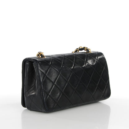 Chanel Lambskin Quilted Mini Flap Black 3 of 9