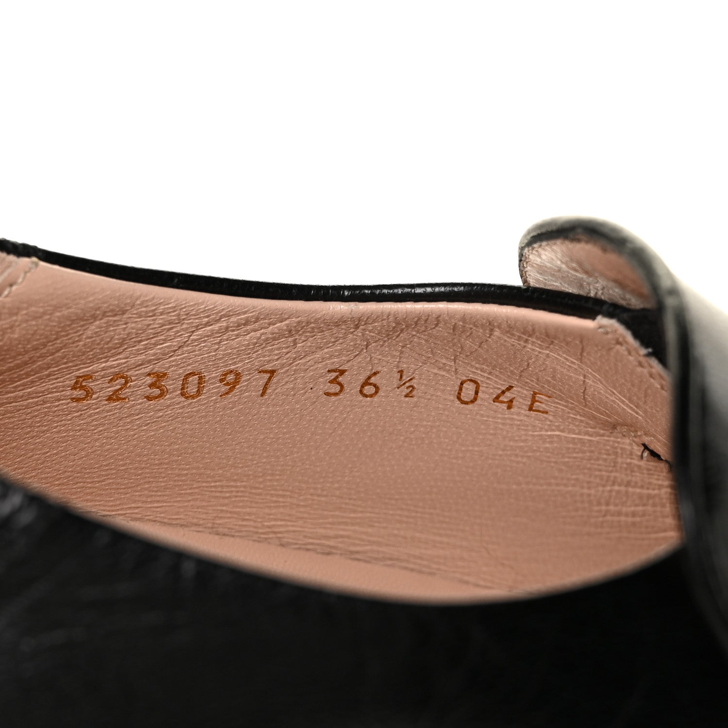 Gucci Goatskin Crystal Womens Horsebit Loafers 36.5 Black 8 of 8