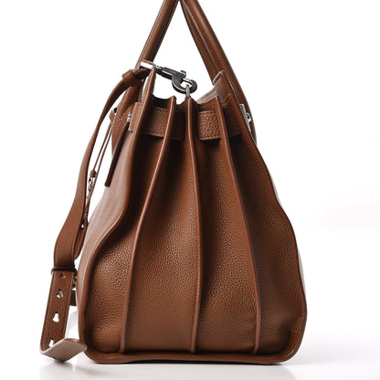 Saint Laurent Grained Calfskin Medium Souple Sac De Jour Camel Brilliant 18 of 20