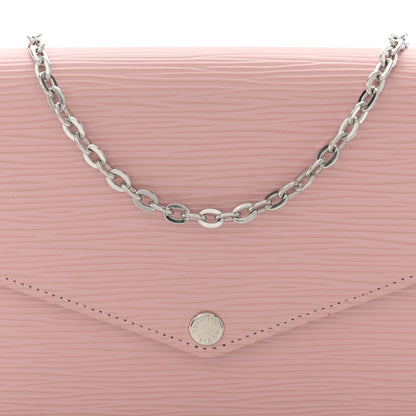 Louis Vuitton Epi Pochette Felicie Rose Ballerine 8 of 10