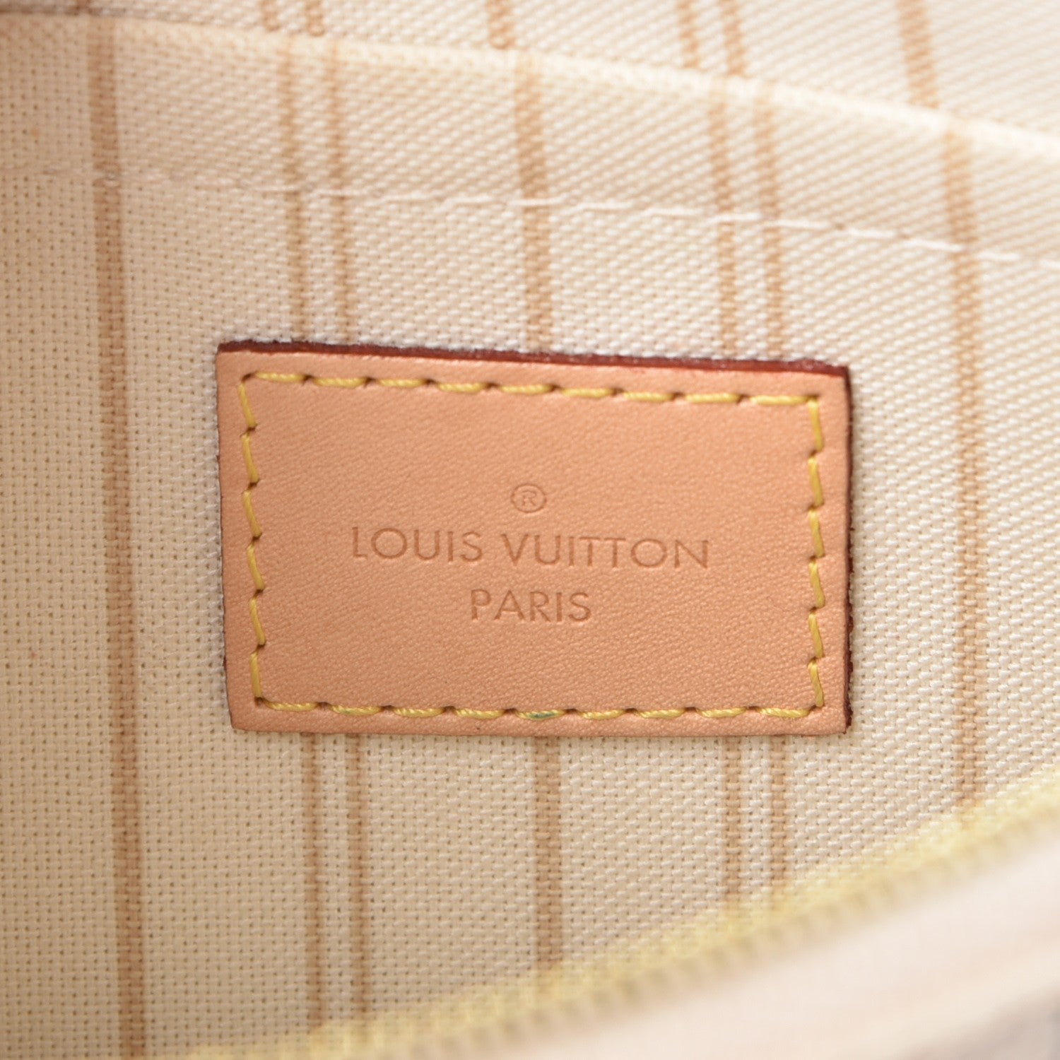 Louis Vuitton Damier Azur Neverfull MM GM Pochette 6 of 8