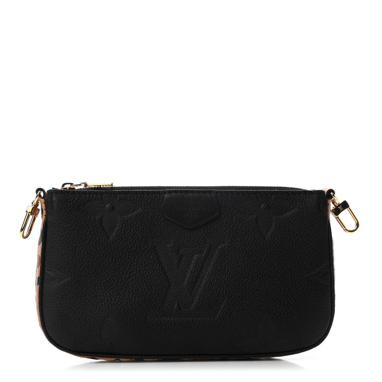 Louis Vuitton Empreinte Monogram Giant Wild At Heart Multi Pochette Accessories Mini Pochette Black 1 of 6