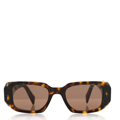Prada Acetate Symbole Sunglasses SPR 17W Havana 2 of 8