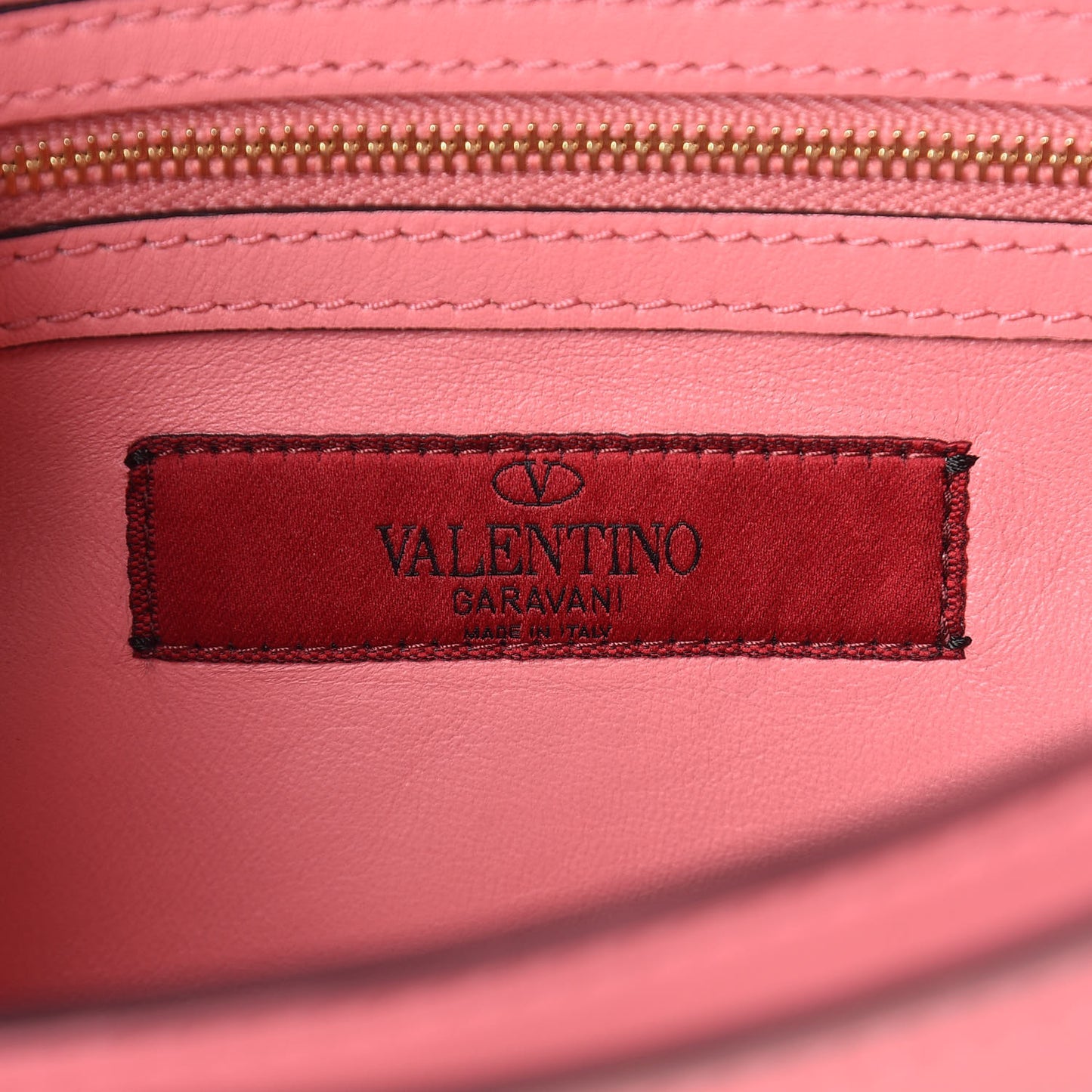 Vitello Chain Flap Bag Paradise Rose