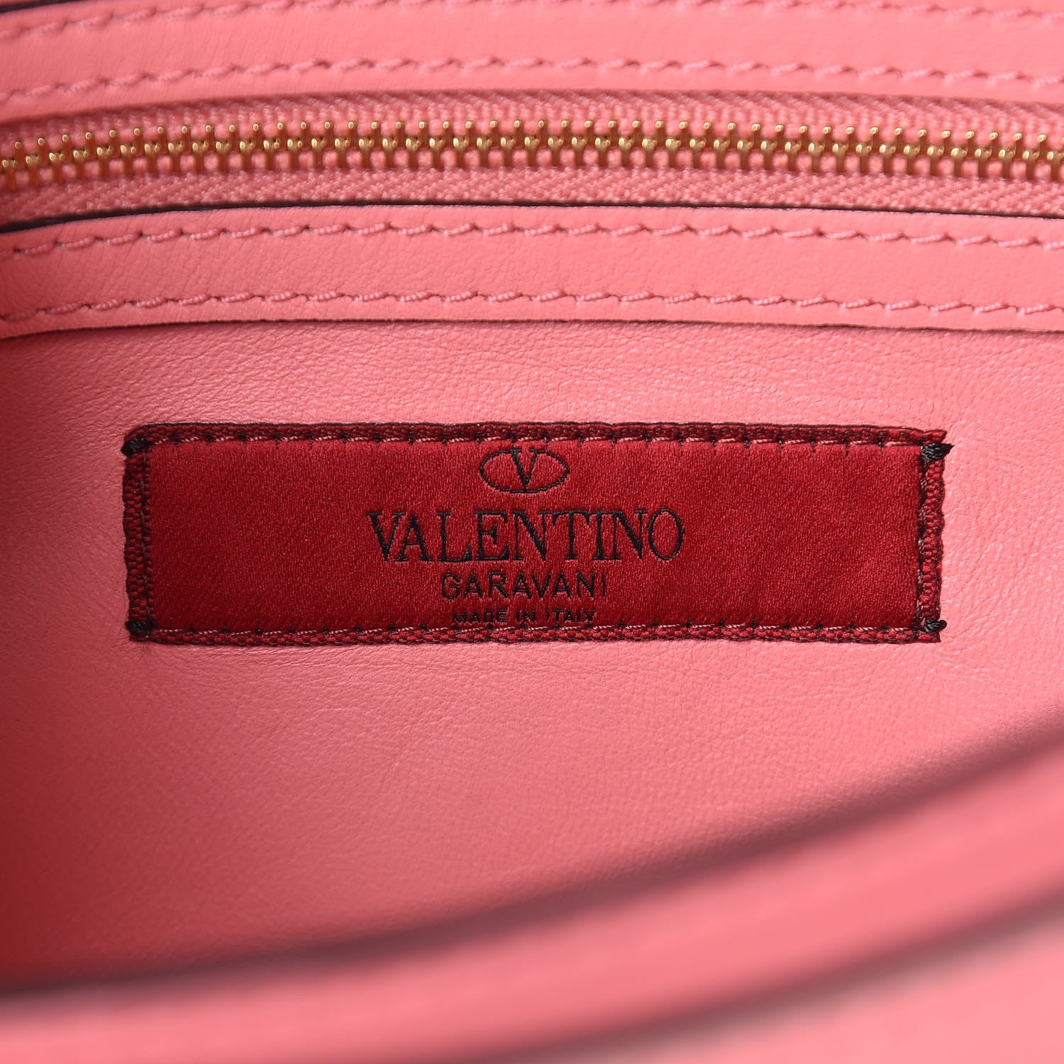 Valentino Garavani Vitello Chain Flap Bag Paradise Rose 6 of 10