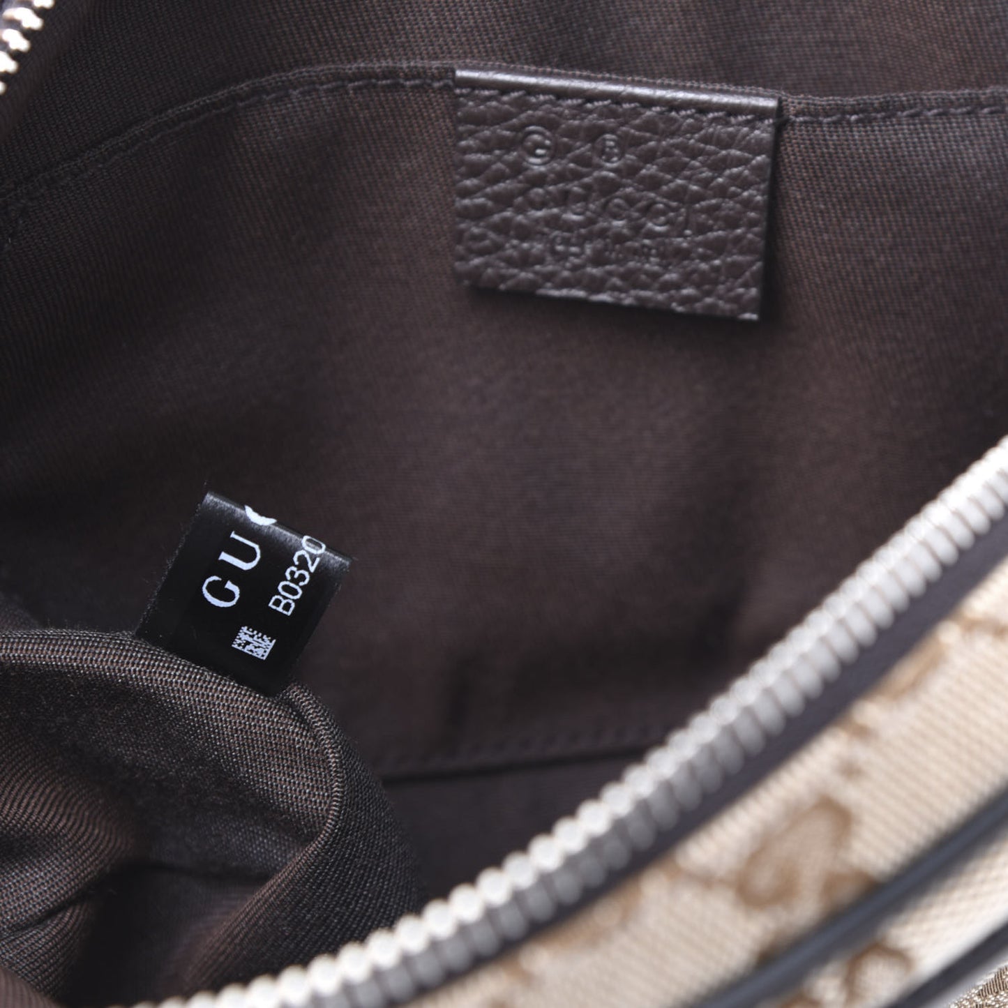 Monogram Belt Bag Dark Brown