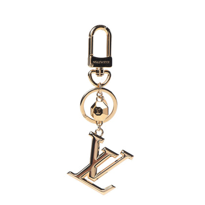 Louis Vuitton LV Facettes Bag Charm Key Holder Gold 1 of 3
