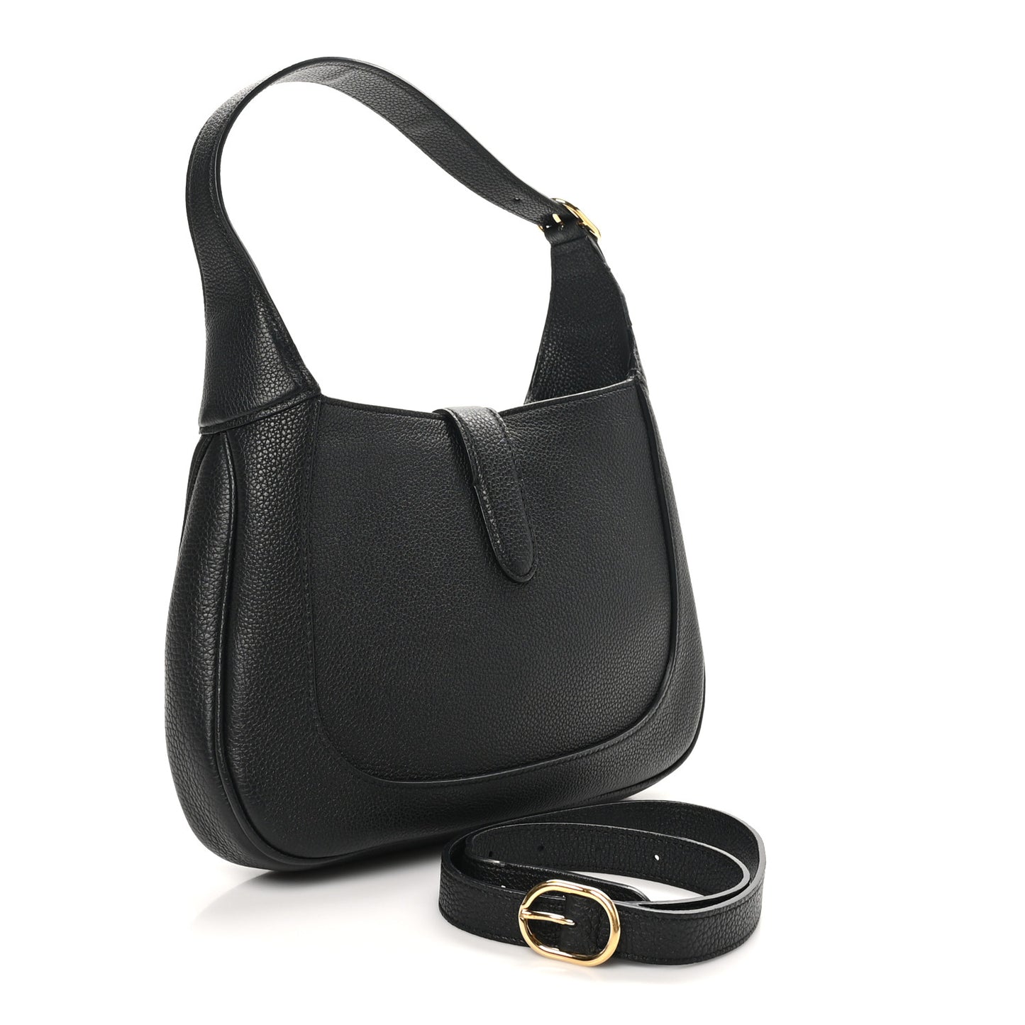 Grand Prix Calfskin Small Jackie 1961 Hobo Black