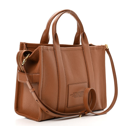 Marc Jacobs Grained Calfskin Medium The Tote Bag Argan Oil 3 of 10