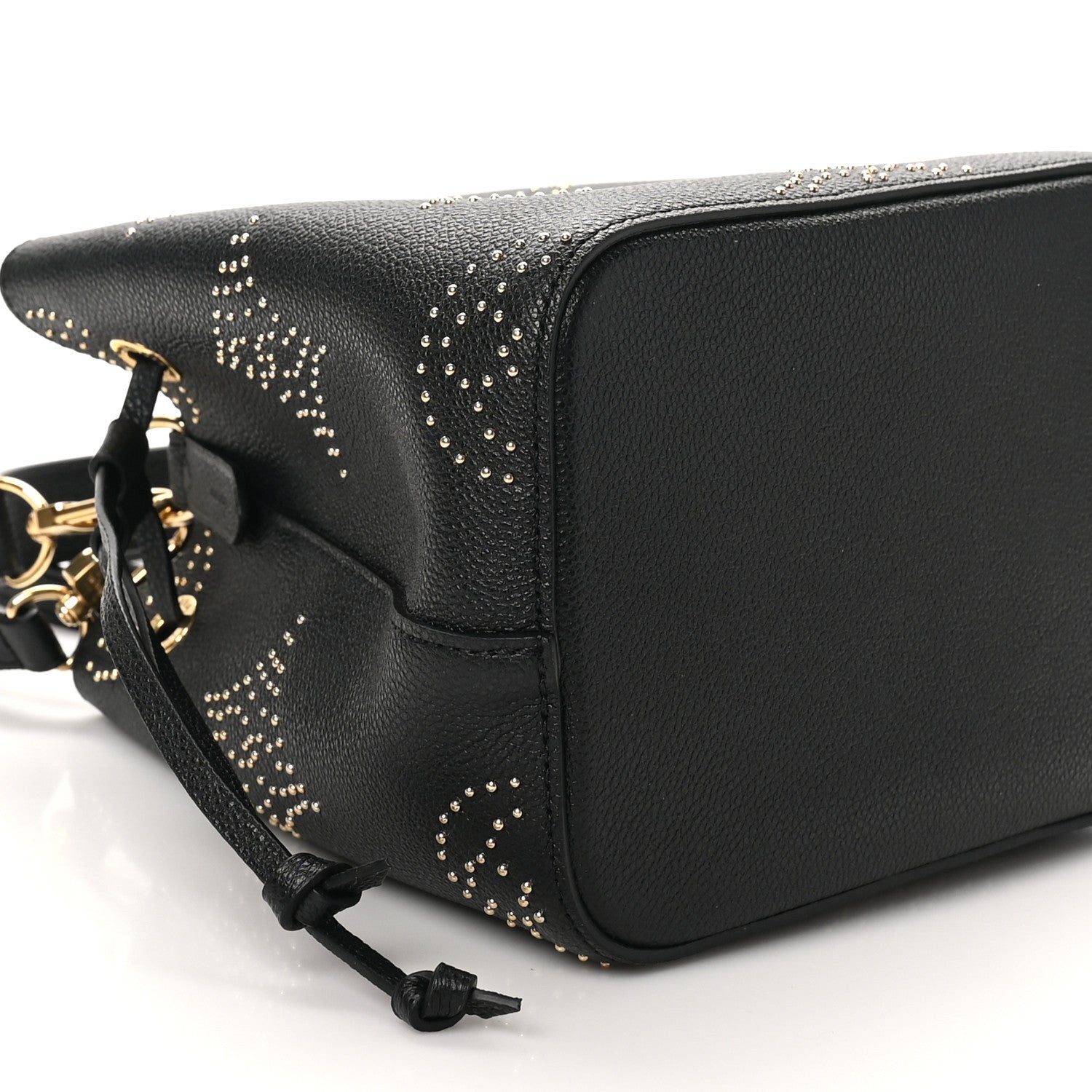 Louis Vuitton Empreinte Monogram Giant Studded Neonoe BB Black 8 of 9