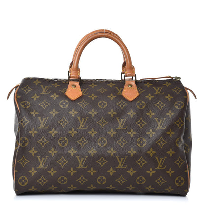 Louis Vuitton Monogram Speedy 35 1 of 16