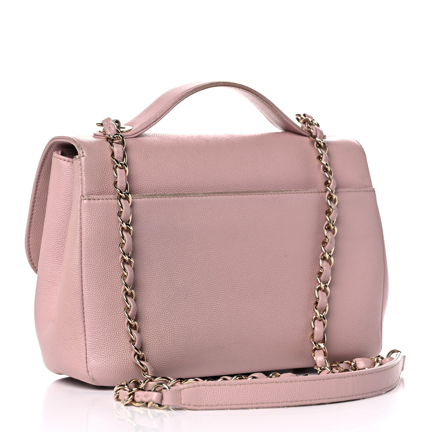 Chanel Caviar Quilted Medium Business Affinity Flap Light Pink 3 of 24