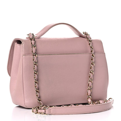 Chanel Caviar Quilted Medium Business Affinity Flap Light Pink 3 of 24