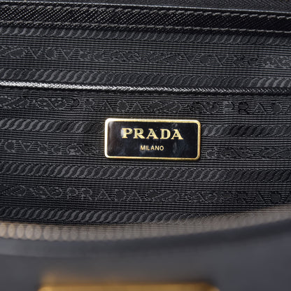 Prada Saffiano Medium Galleria Double Zip Tote Black 7 of 15