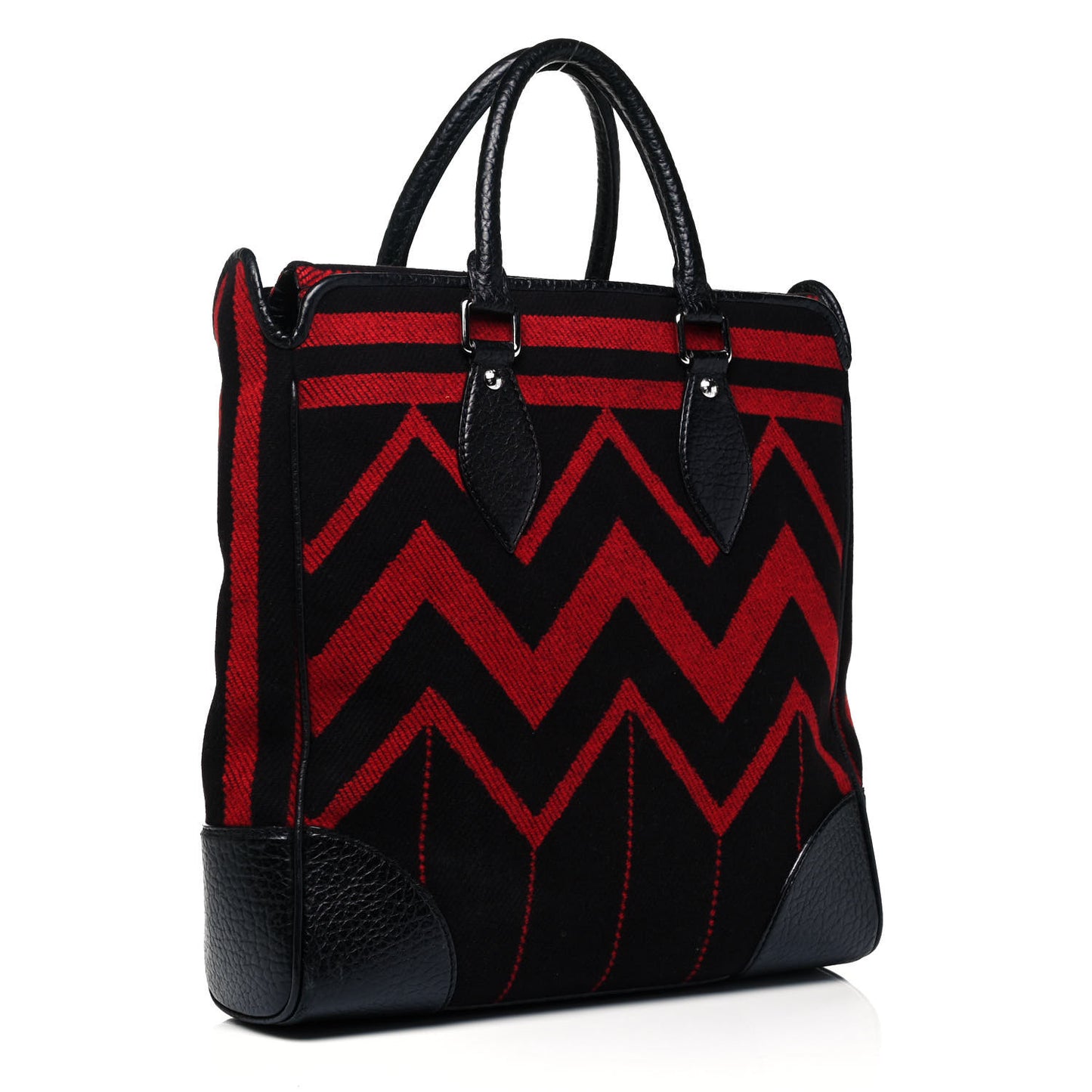 Wool Vail Blanket Cabas Red