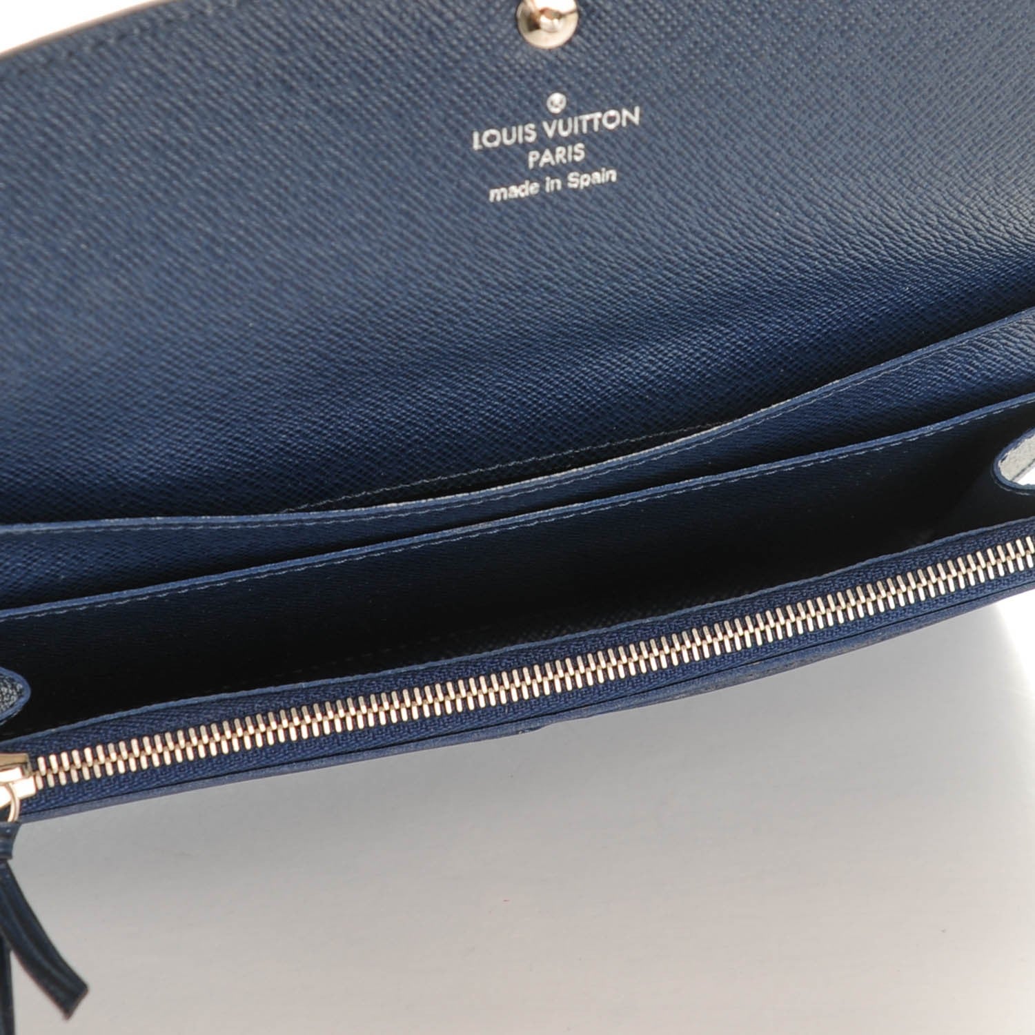 Louis Vuitton Epi Emilie Wallet Indigo 5 of 7