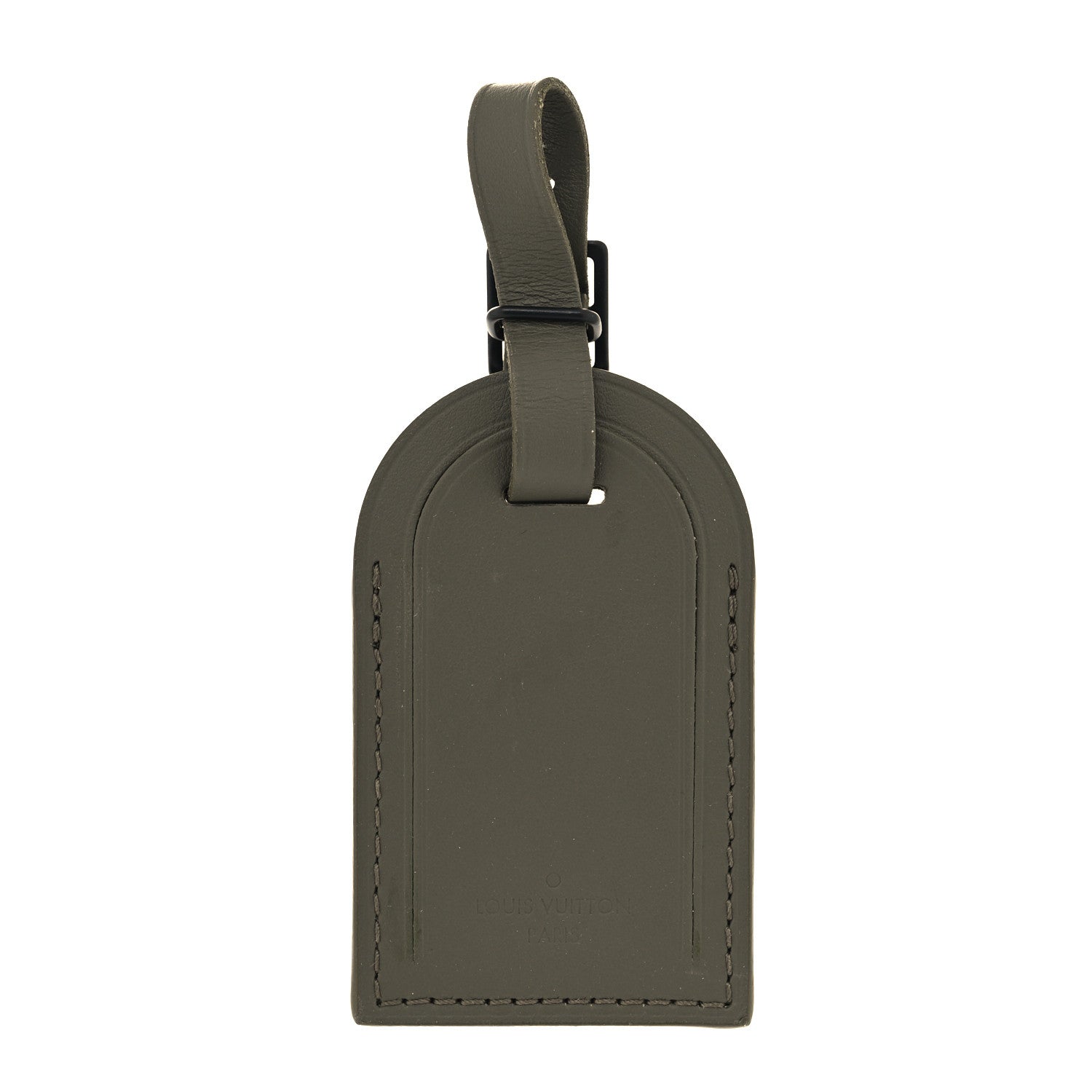 Louis Vuitton Calfskin Luggage Tag Khaki 1 of 3