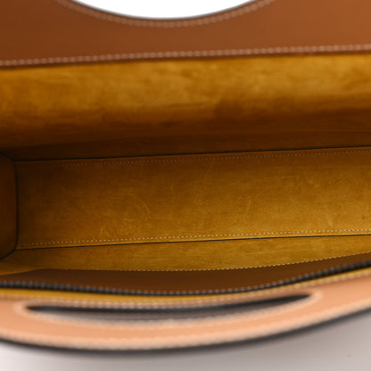Burberry Smooth Calfskin Medium Pocket Bag Maple Brown 5 of 9