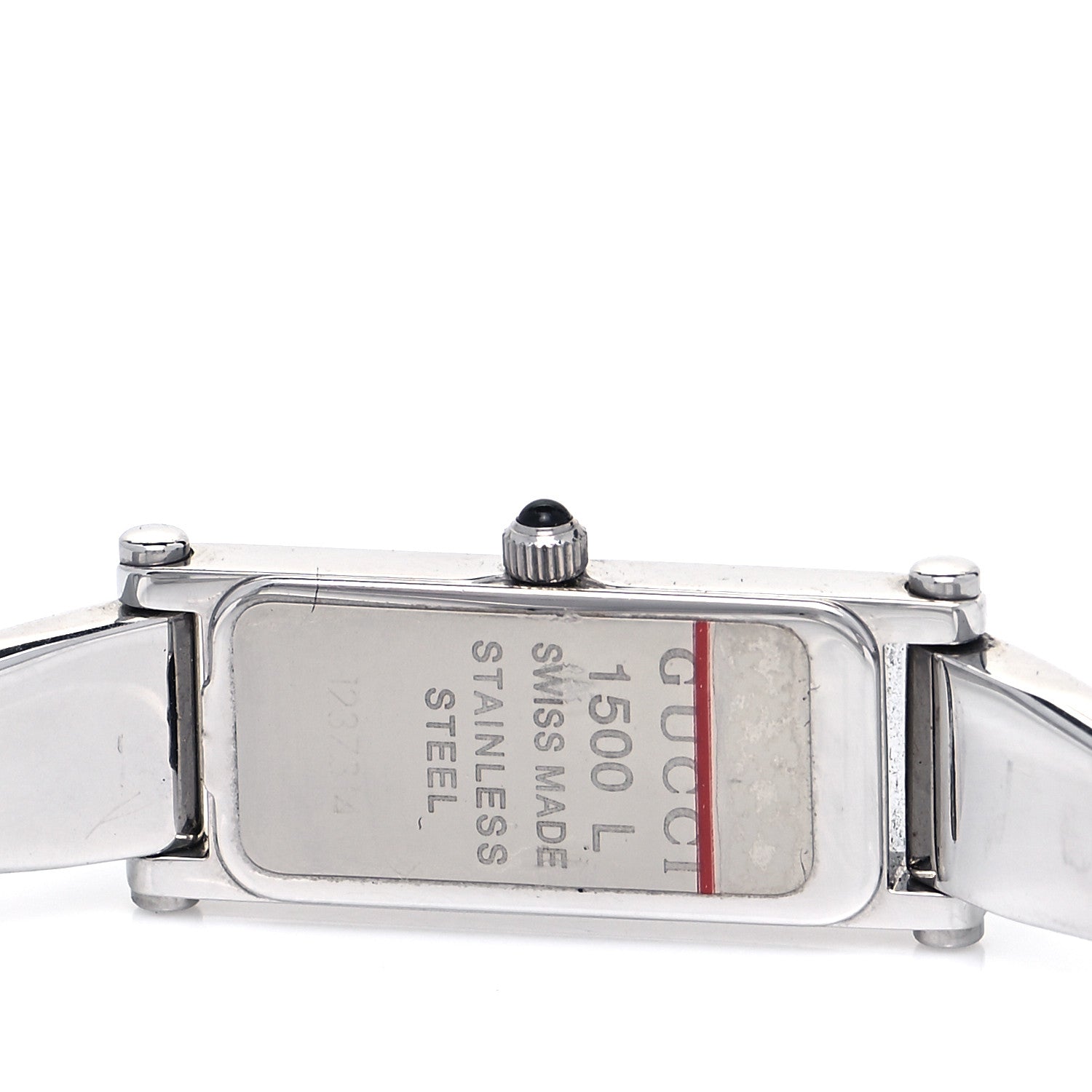Gucci Stainless Steel 12mm 1500L Quartz Watch Grey 8 of 8