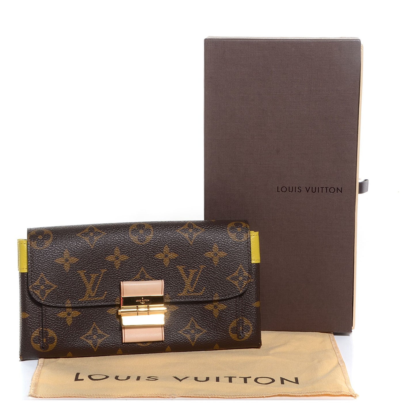 Monogram Elysee Wallet Pistache