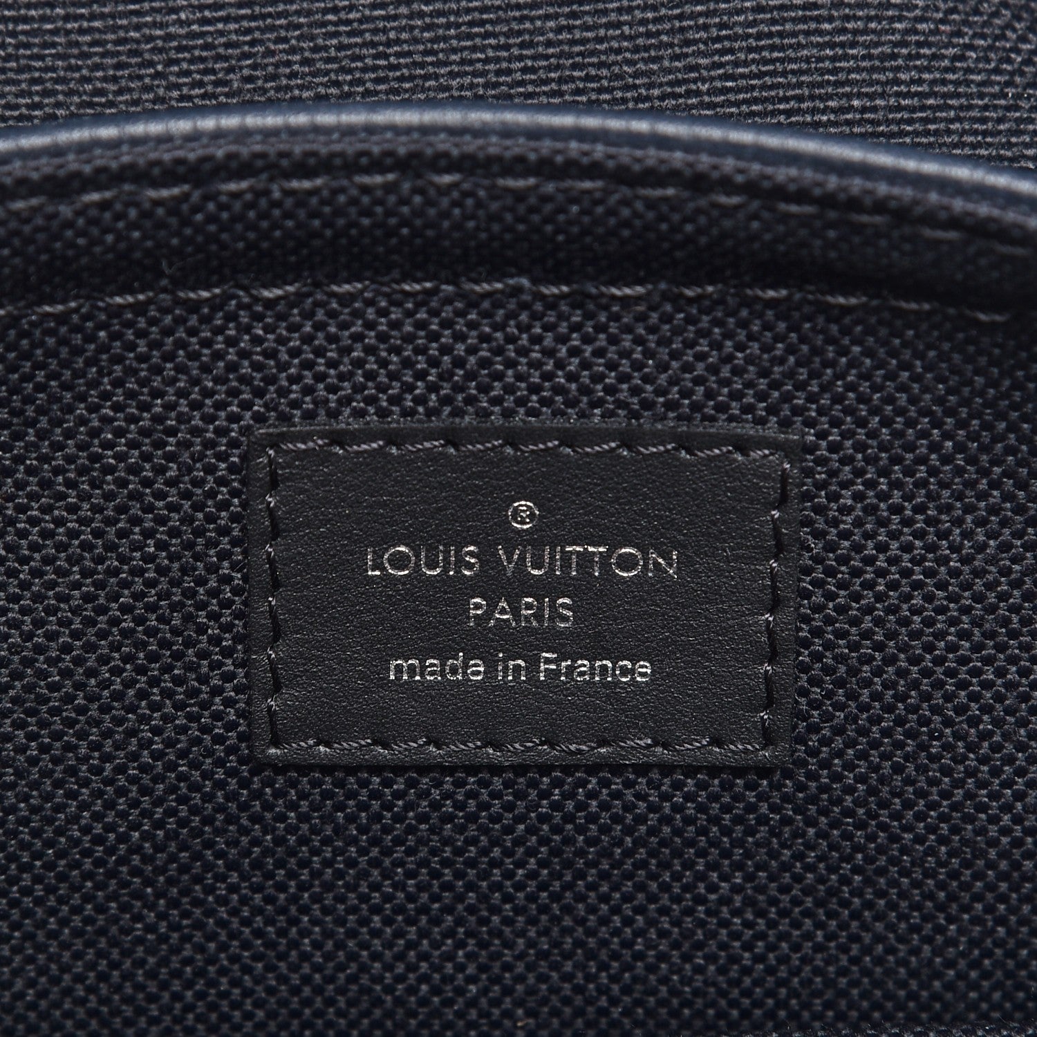 Louis Vuitton Utah Calfskin Canyon Backpack Blue Marine 6 of 7