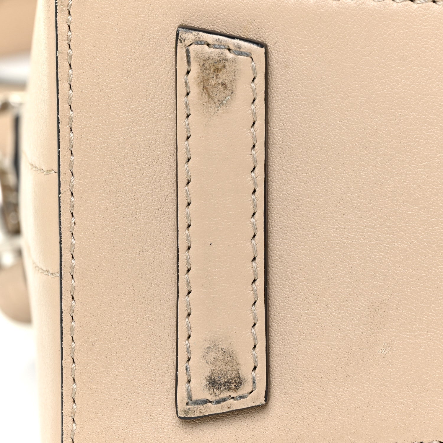Givenchy Calfskin Mini Studded Antigona Beige Buff 26 of 27