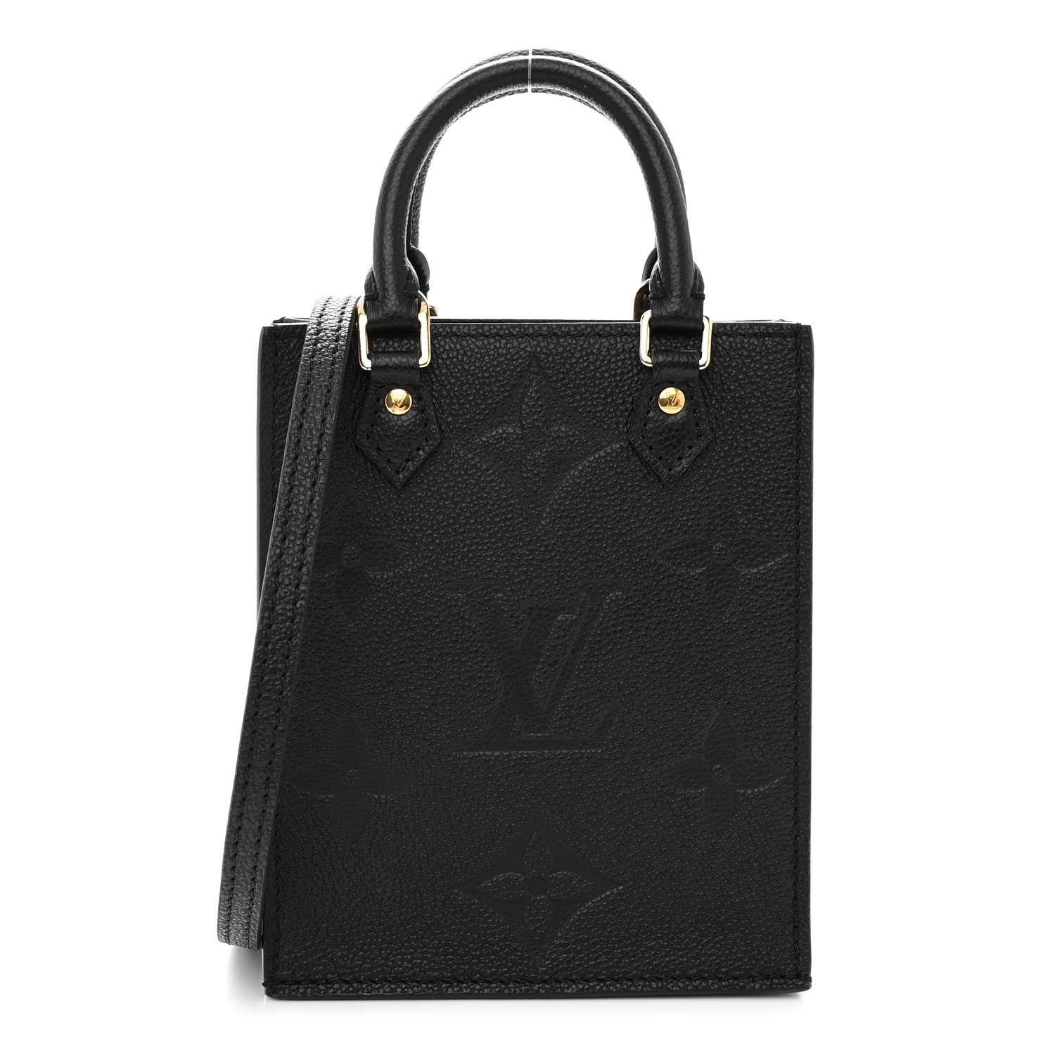Louis Vuitton Empreinte Monogram Giant Petit Sac Plat Black 1 of 9