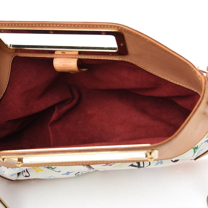 Louis Vuitton Monogram Multicolor Judy MM White 5 of 13