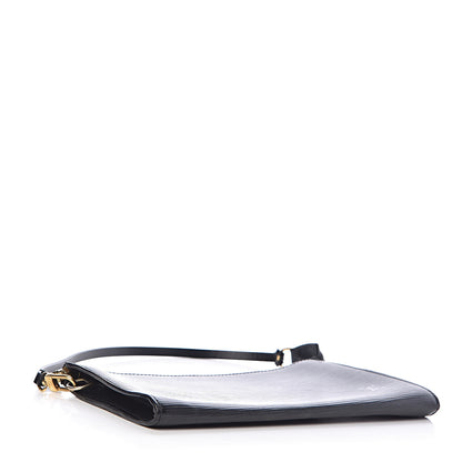 Louis Vuitton Epi Pochette Accessories 24 Black 4 of 7