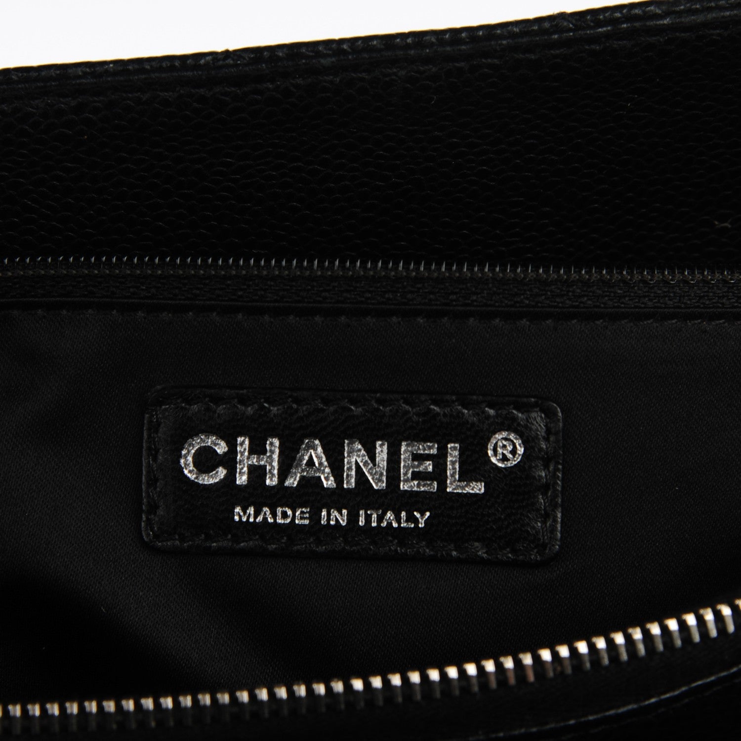 Chanel Caviar Quilted Grand Shopping Tote GST Black 5 of 7