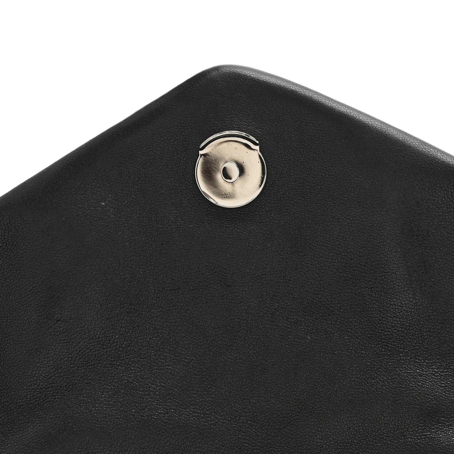 Saint Laurent Lambskin Quilted Monogram Monochrome Small Loulou Puffer Chain Satchel Black 13 of 15