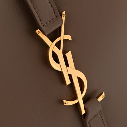 Saint Laurent Smooth Calfskin Le 5 A 7 Hobo Taupe 11 of 11