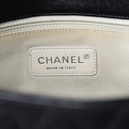 Chanel Washed Lambskin Quilted Maxi Chain Around Flap Black 6 of 10