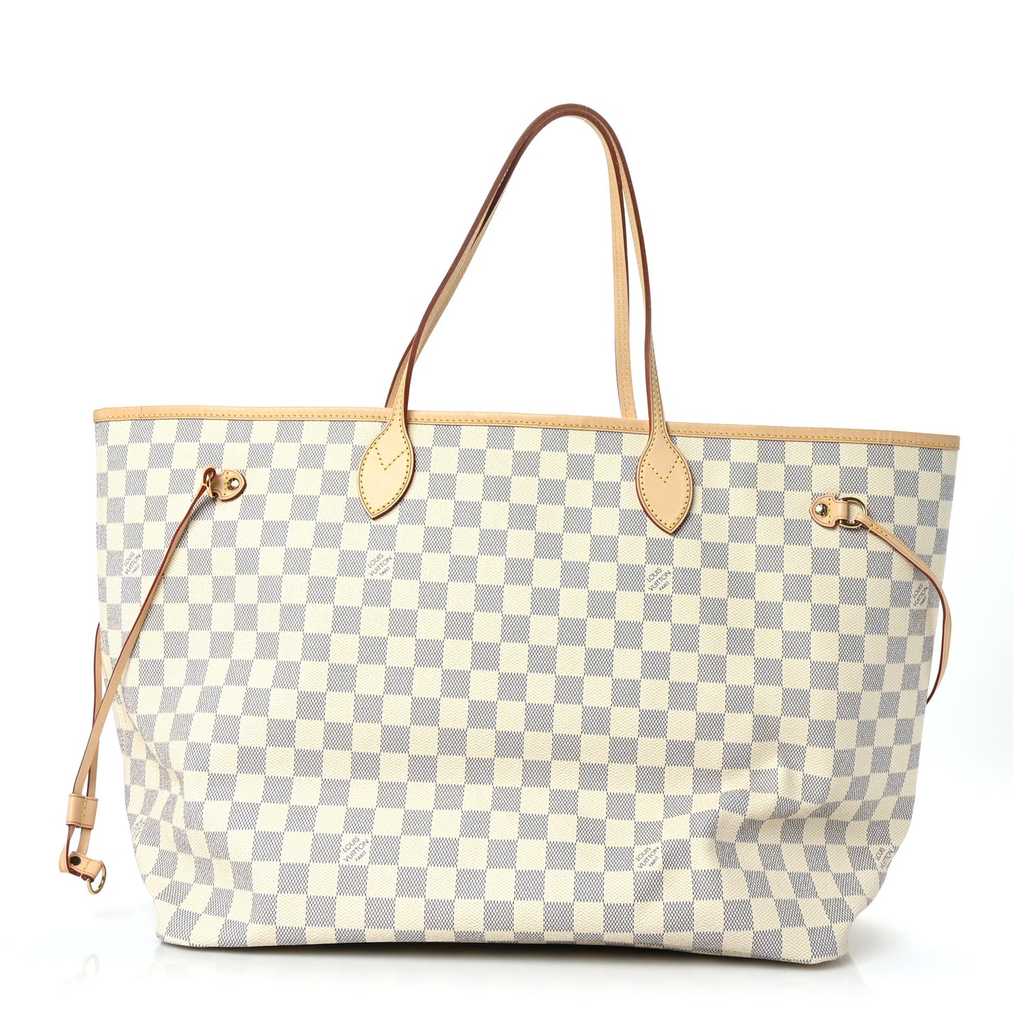 Damier Azur Neo Neverfull GM Rose Ballerine