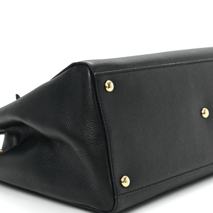 Fendi Vitello Elite Regular 2Jours Tote Black 9 of 14